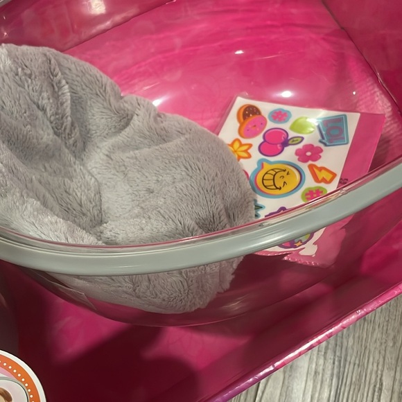 NWT 2017 Retired My Life as a Mini Clear Egg Chair 7” Doll size - Picture 5 of 6